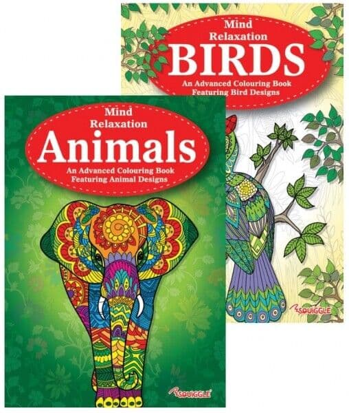 Martello Animals & Bird Advanced Colouring Book