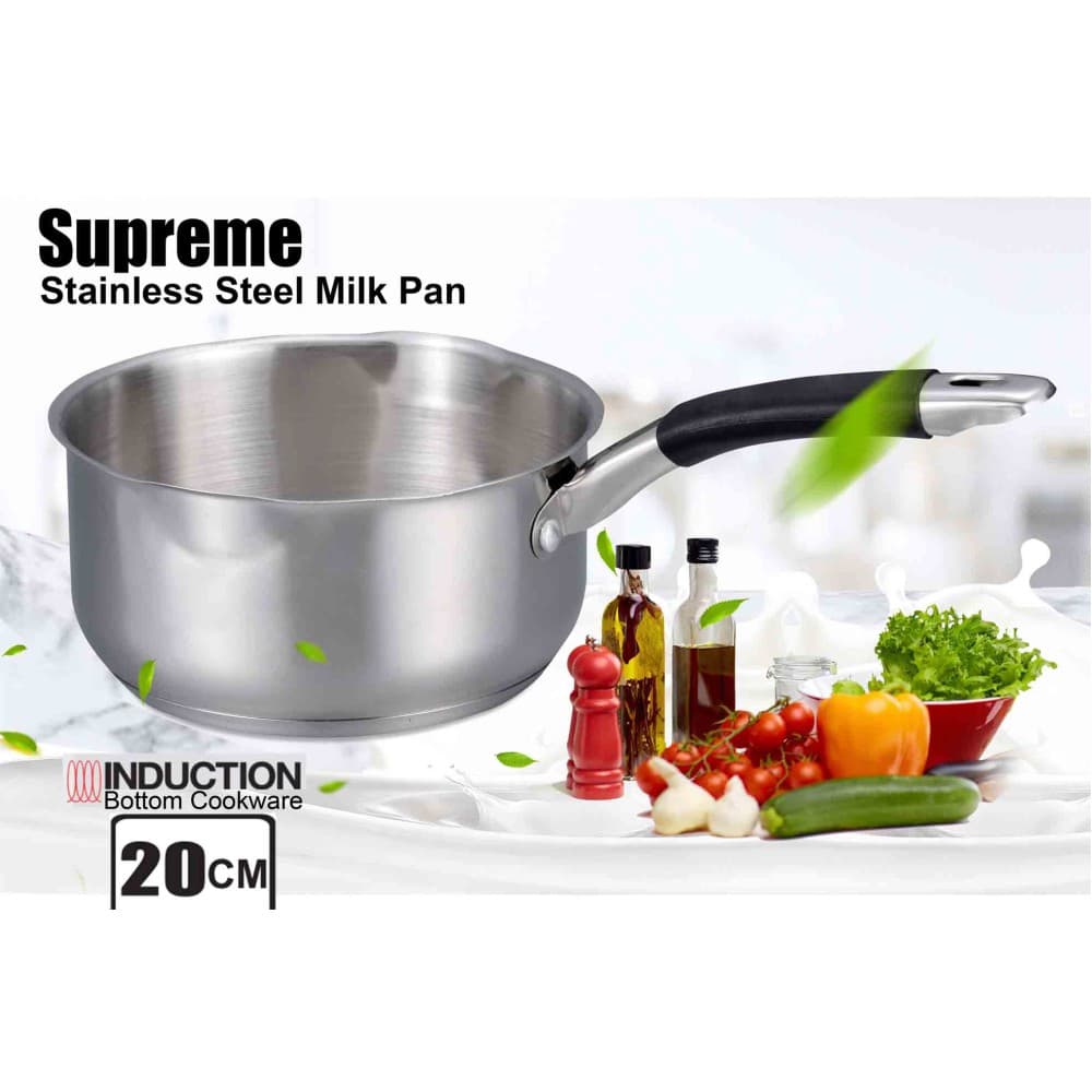 SUPREME SS MILK PAN 20CM
