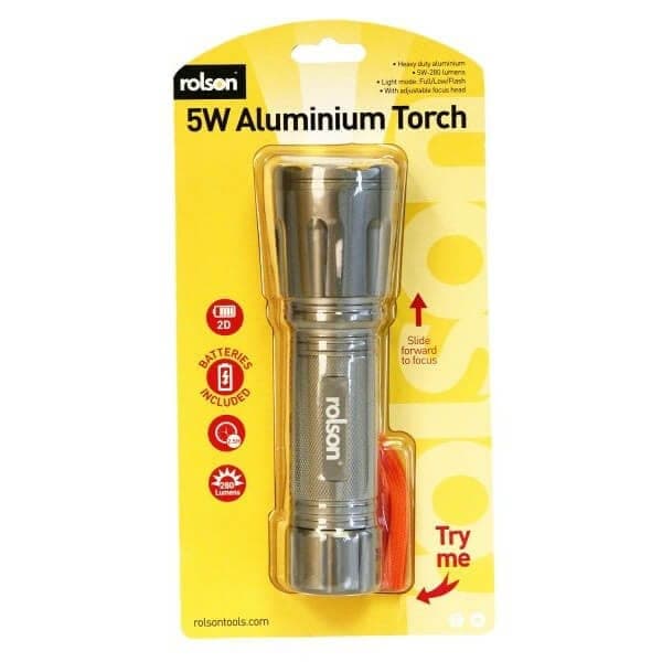 Rolson 2d Aluminium Torch