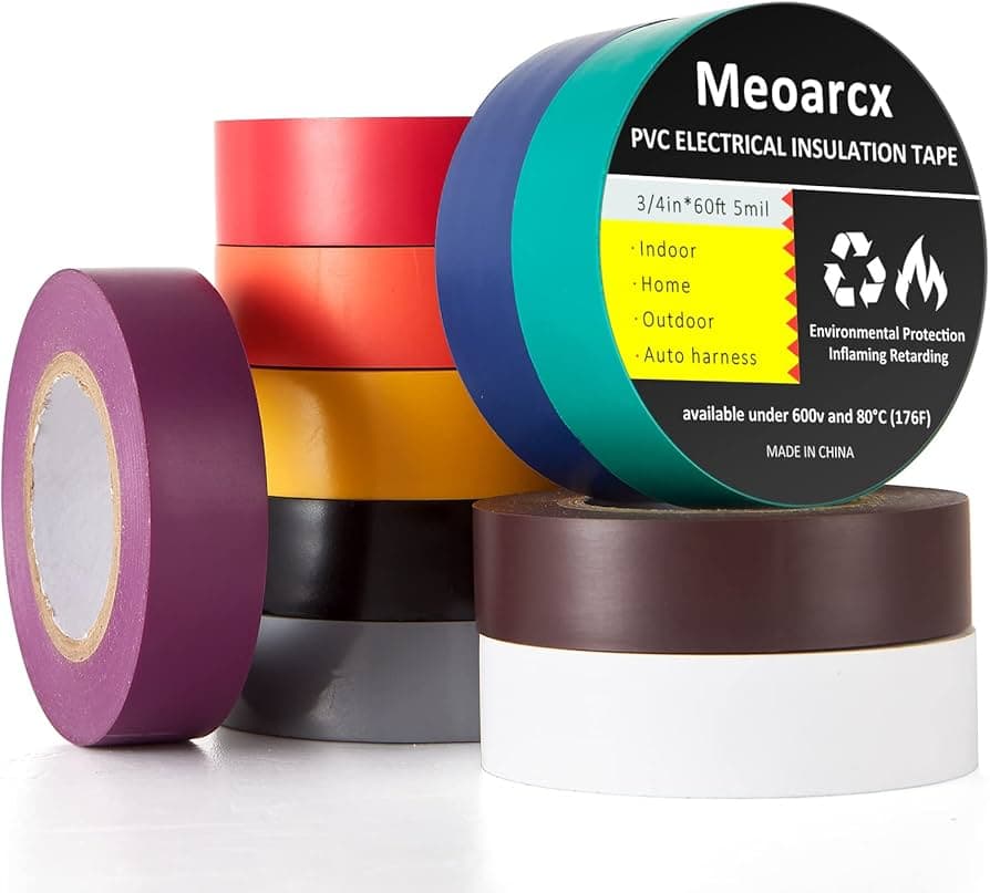 NT 10pcs Pvc Insulation Tape 5m (asst