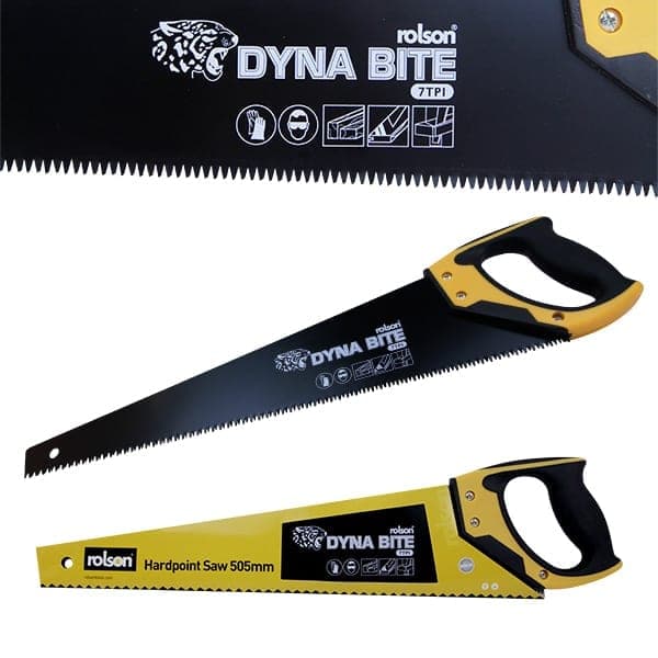 Rolson 505mm Hardpoint Hand Saw