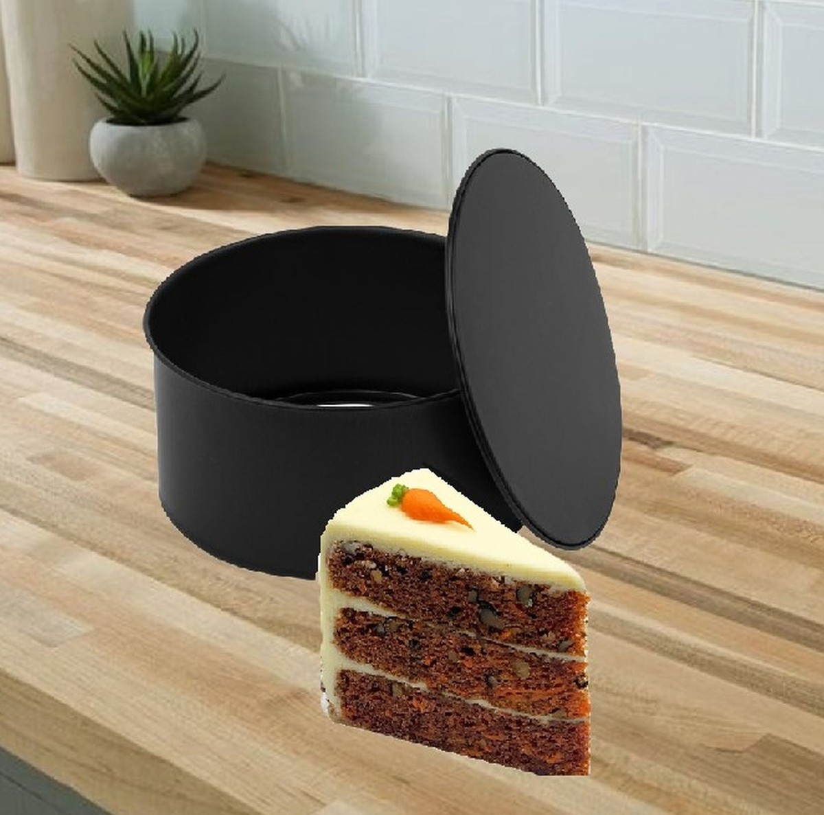 WHAM ®essentials 8" Round Loose Base Cake Tin image