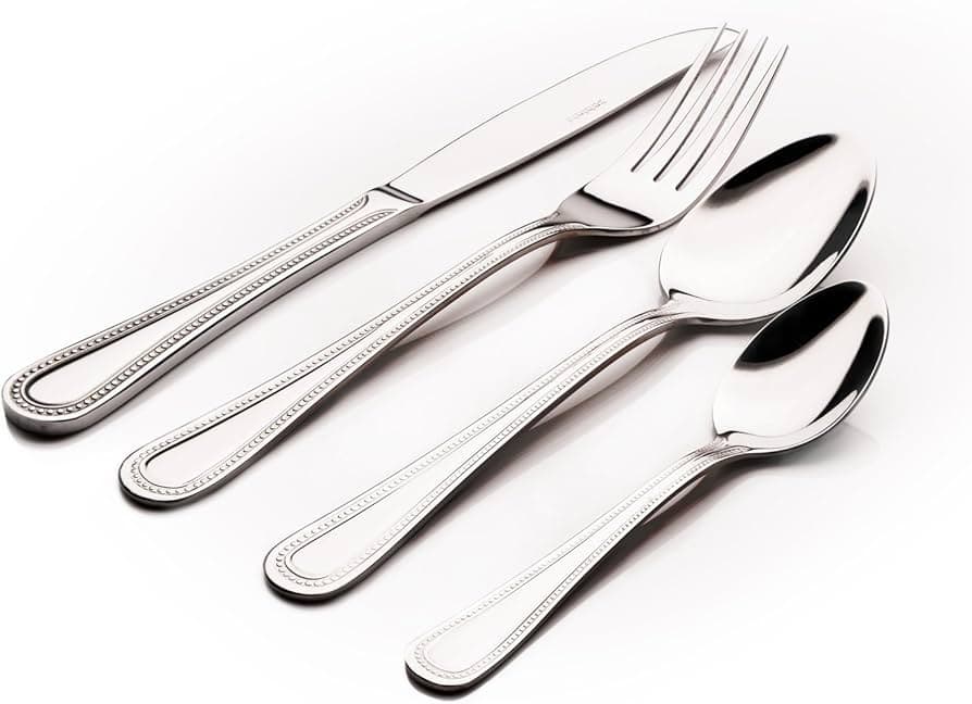 Sabichi 16pc Classic Bead Cutlery Set