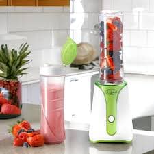 QUEST Personal Blender BPA Free - Green & White 350w 2