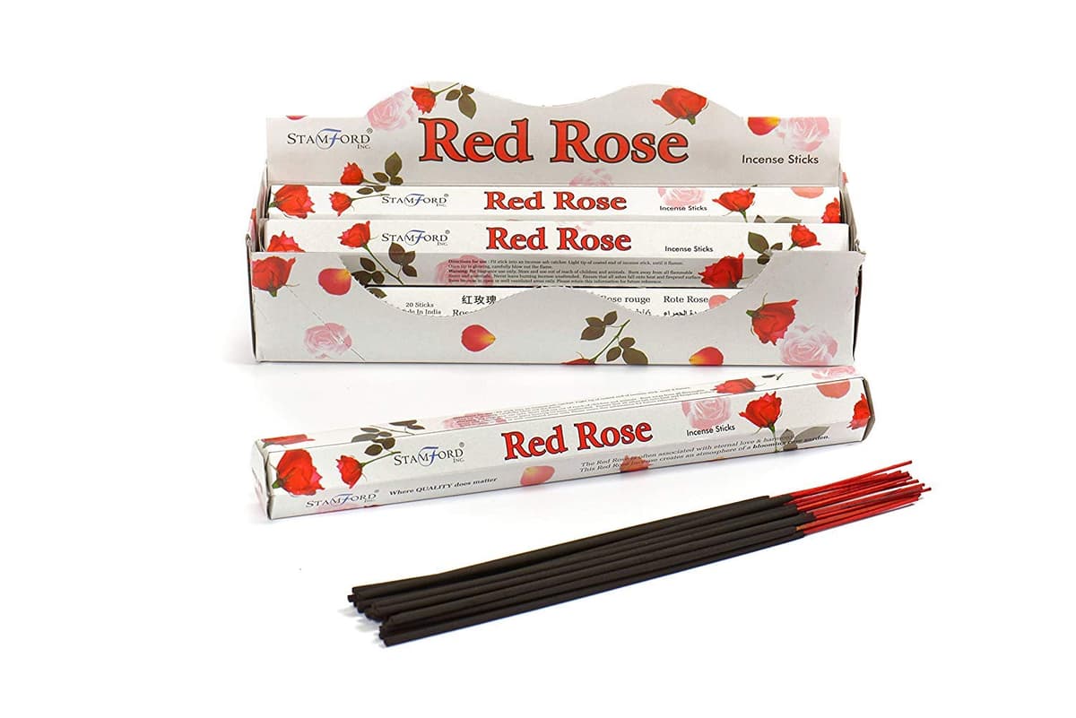 Stamford Red Rose Incense Sticks