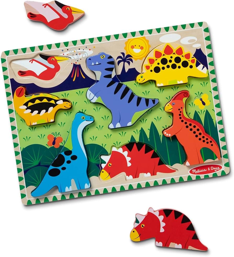 HTI  DINO CHUNKY PUZZLES