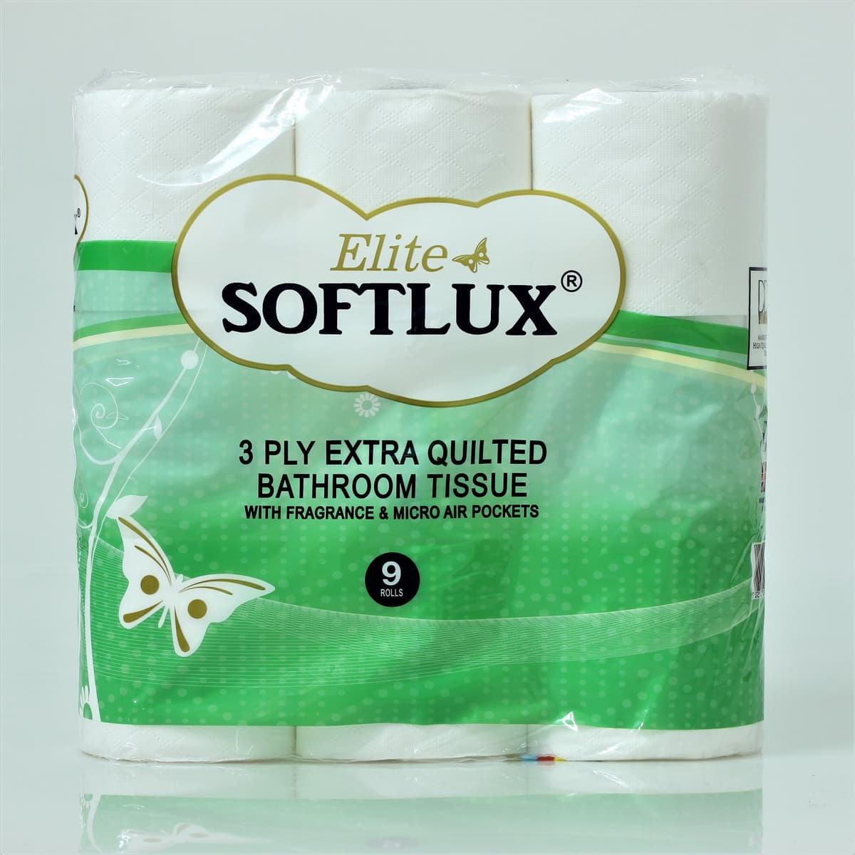 SOFTLUX 3PLY WHITE 9PACK