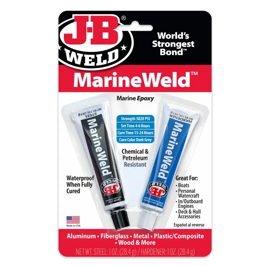 MarineWeld Carded (2) 1 oz. Twin Tubes