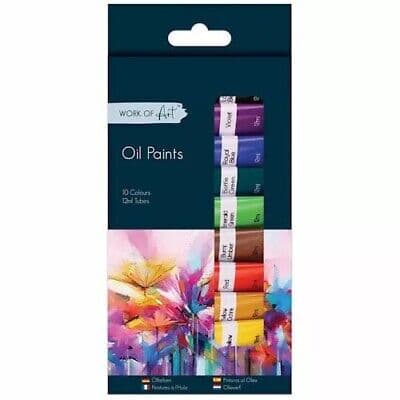 Tallon Oil Paints 10 x 12 ml tubes