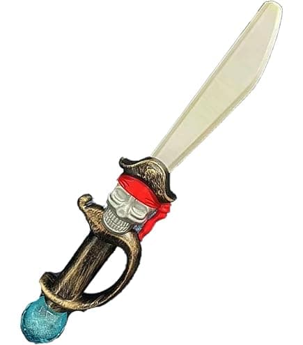 Kandy Toys Bubble Sword With Chrome Handle (3 Assorted) - Tie Card