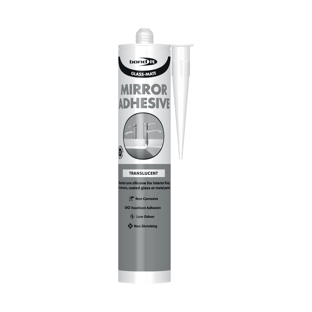 Bond It Glass Mate Mirror Adhesive Trans