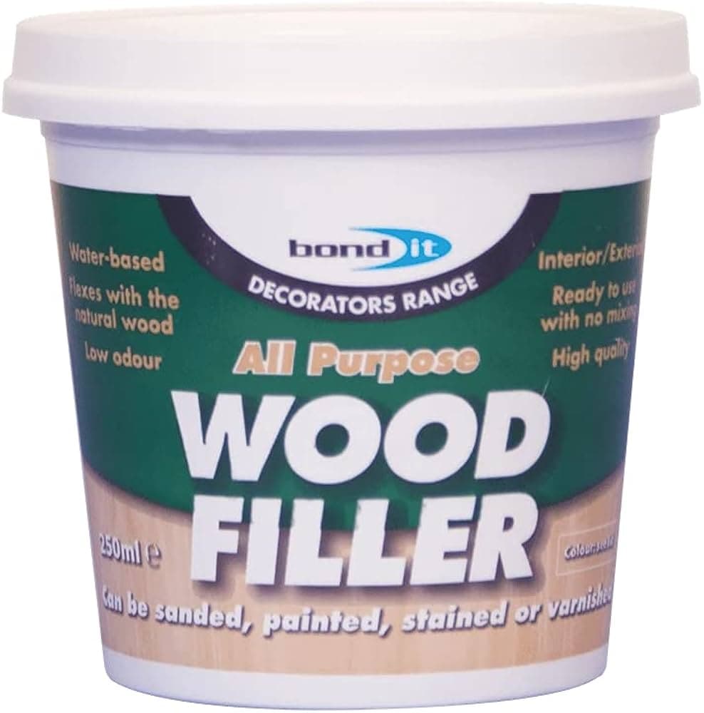 Bond It 1part Wood Filler White 250ml