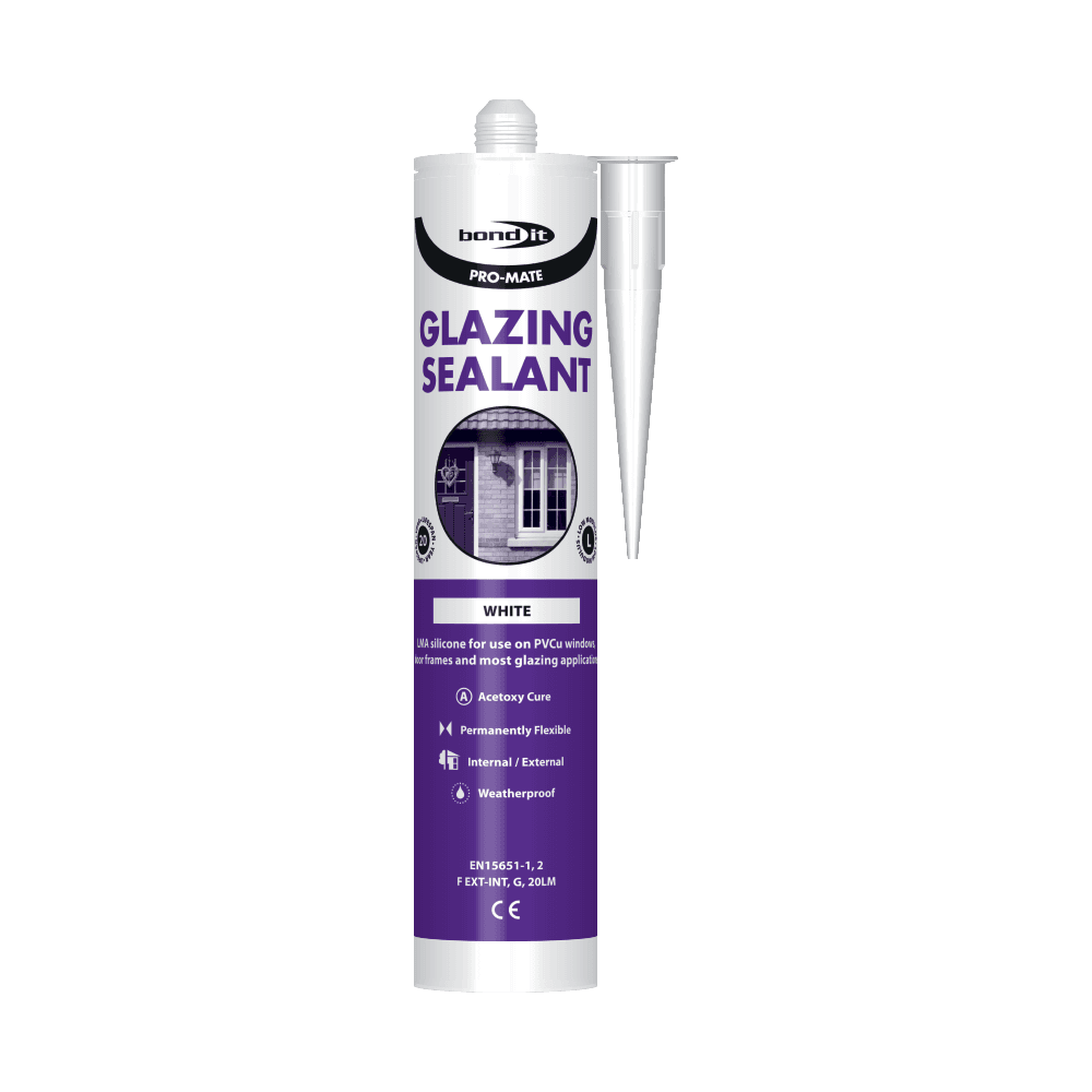 Bond It Pro-mate Glazing Silicone Trans