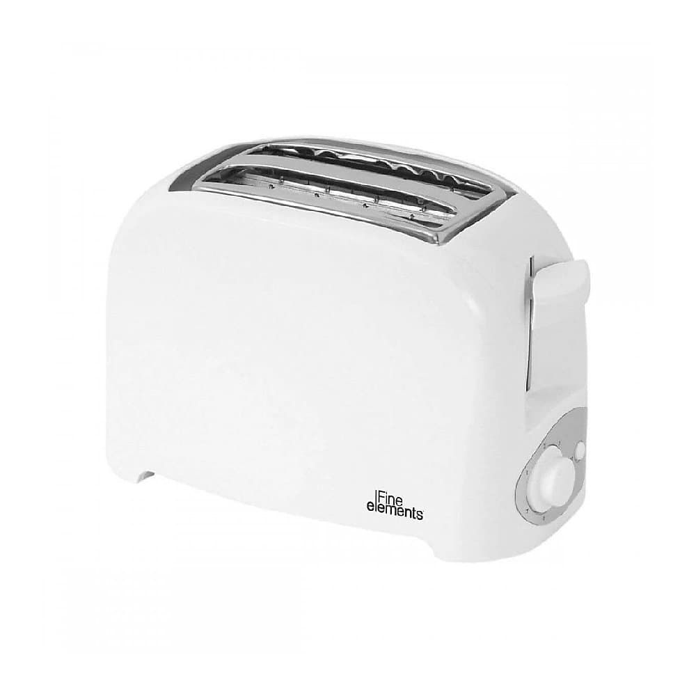 Daewoo Fine Elements 200W 2-Slice White Toaster 750w