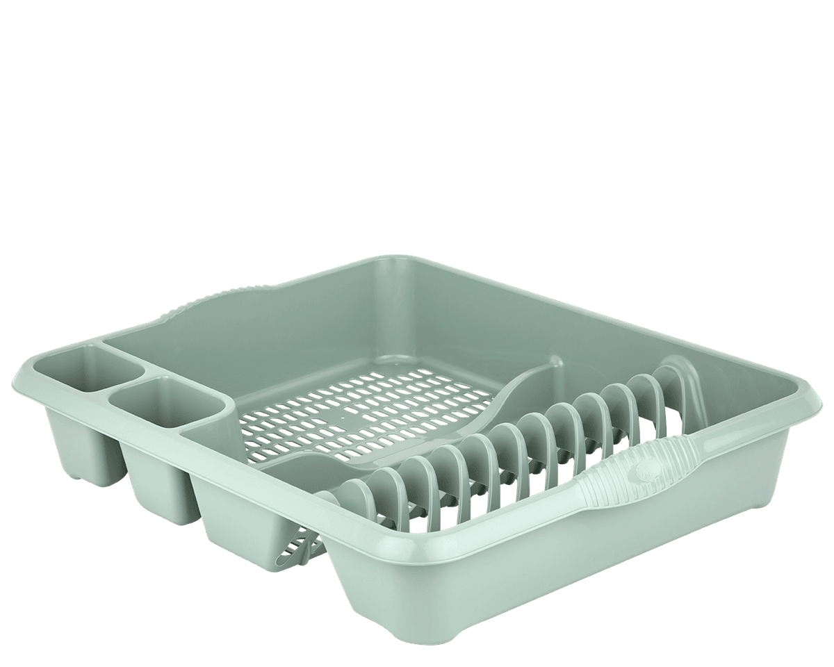 WHAM  casa Large Dish Drainer Silver Sage