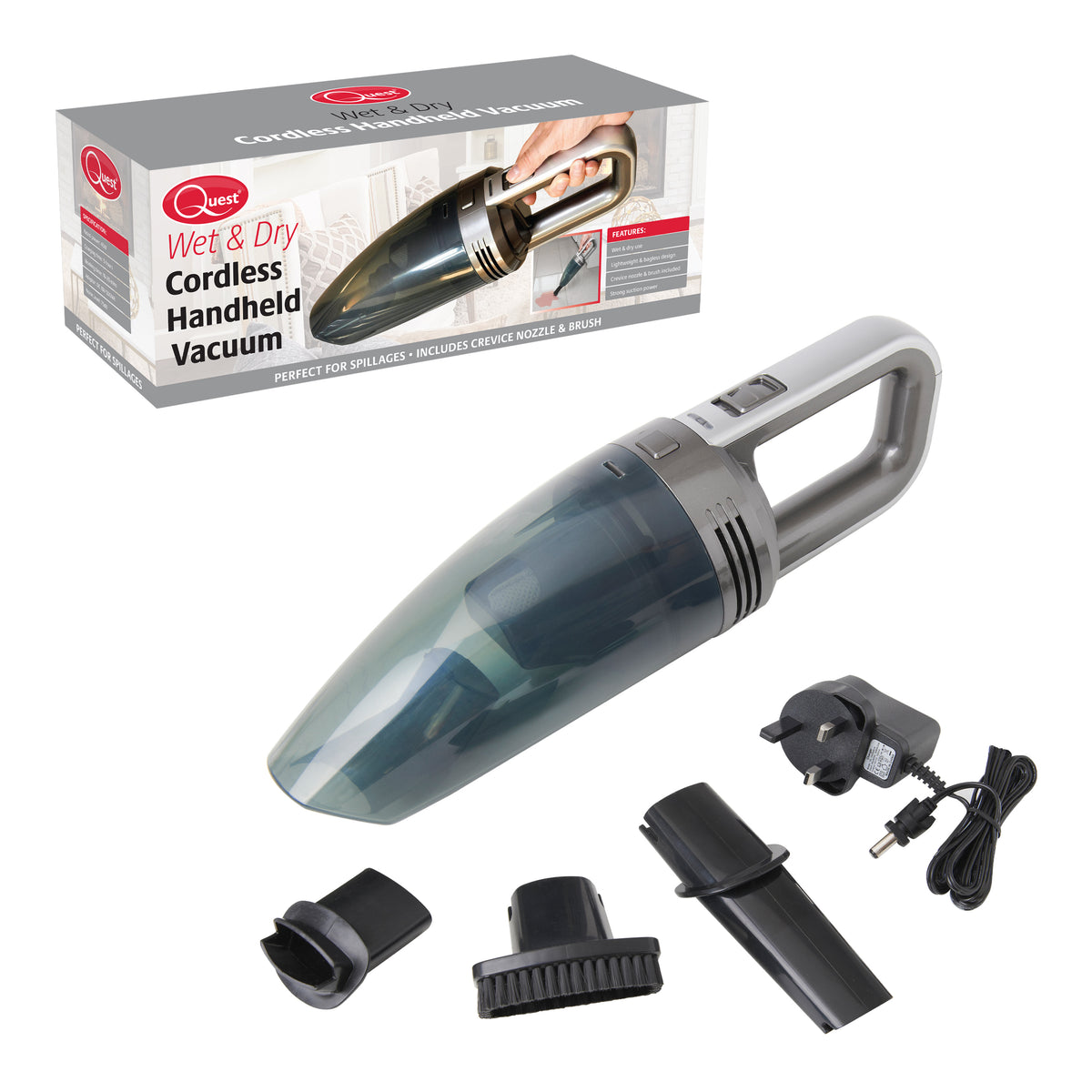 BENROSS Wet & Dry Cordless Handheld Vacuum image