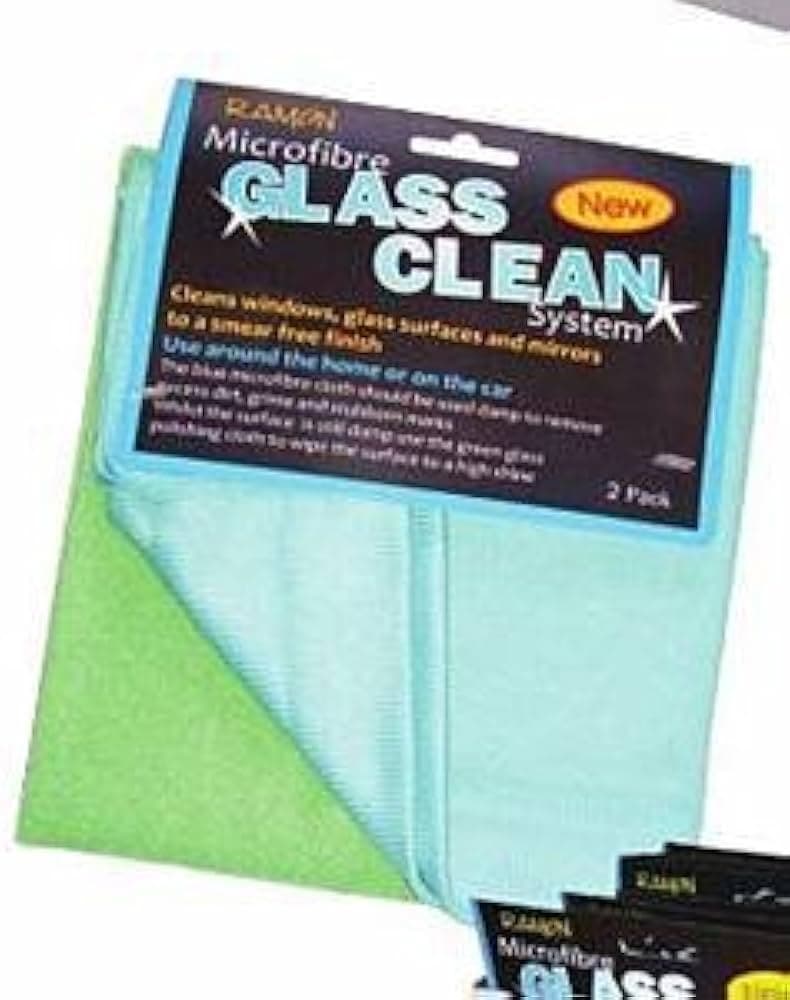 Ramon Set of 2 Microfibre Glass Clean Cloth