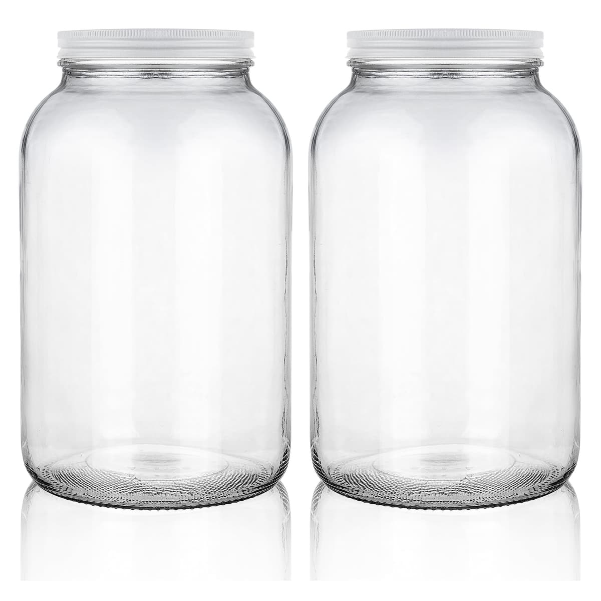 ORGANIC MADE JAR WITH METAL LID 850 CC