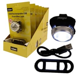 Rolson Usb Recghargeable Cob Bike Light 1