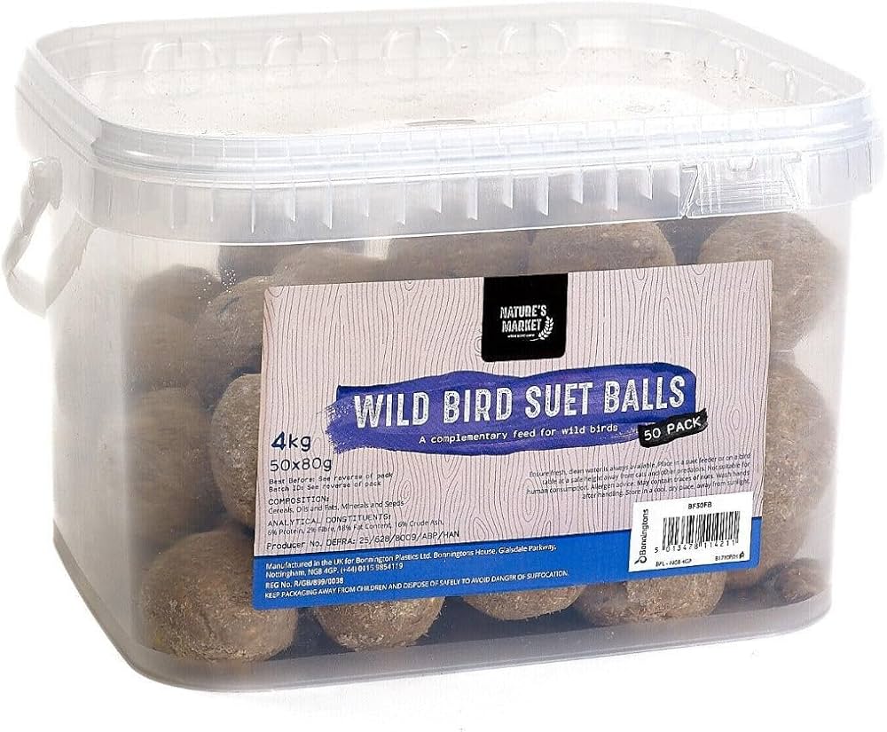 Kingfisher 50 Pack of Suet Fat Balls image