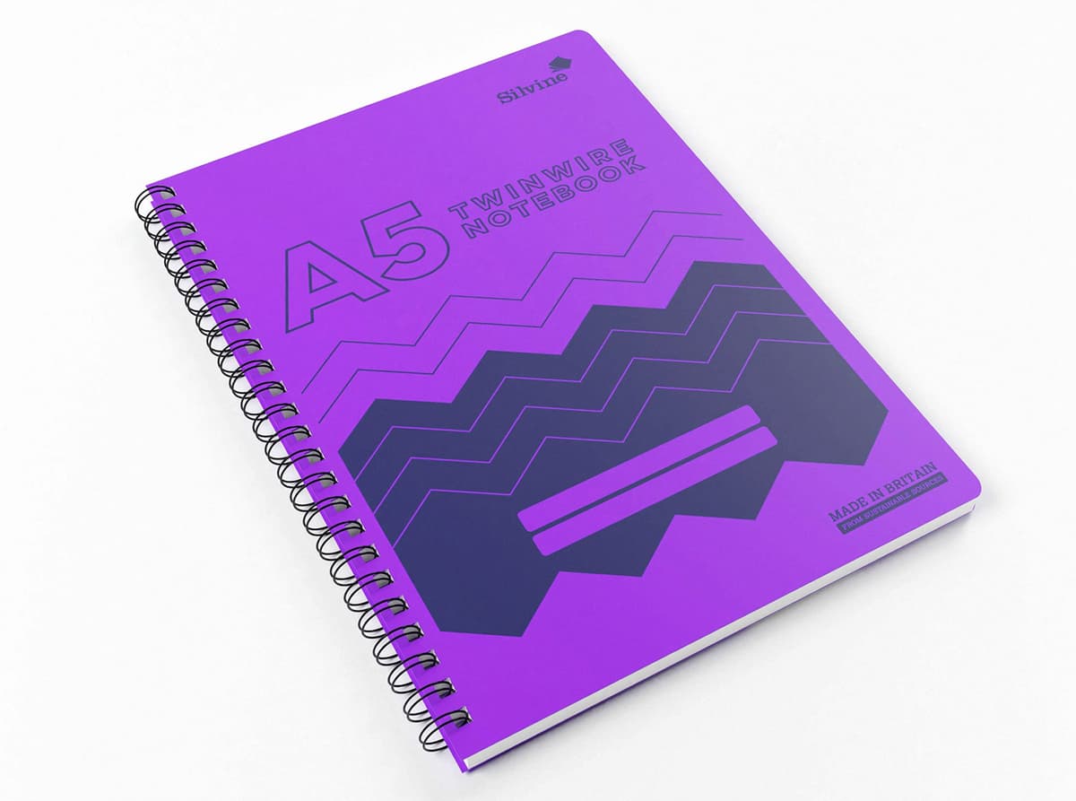 Silvine A5+ Twinwire  notebook