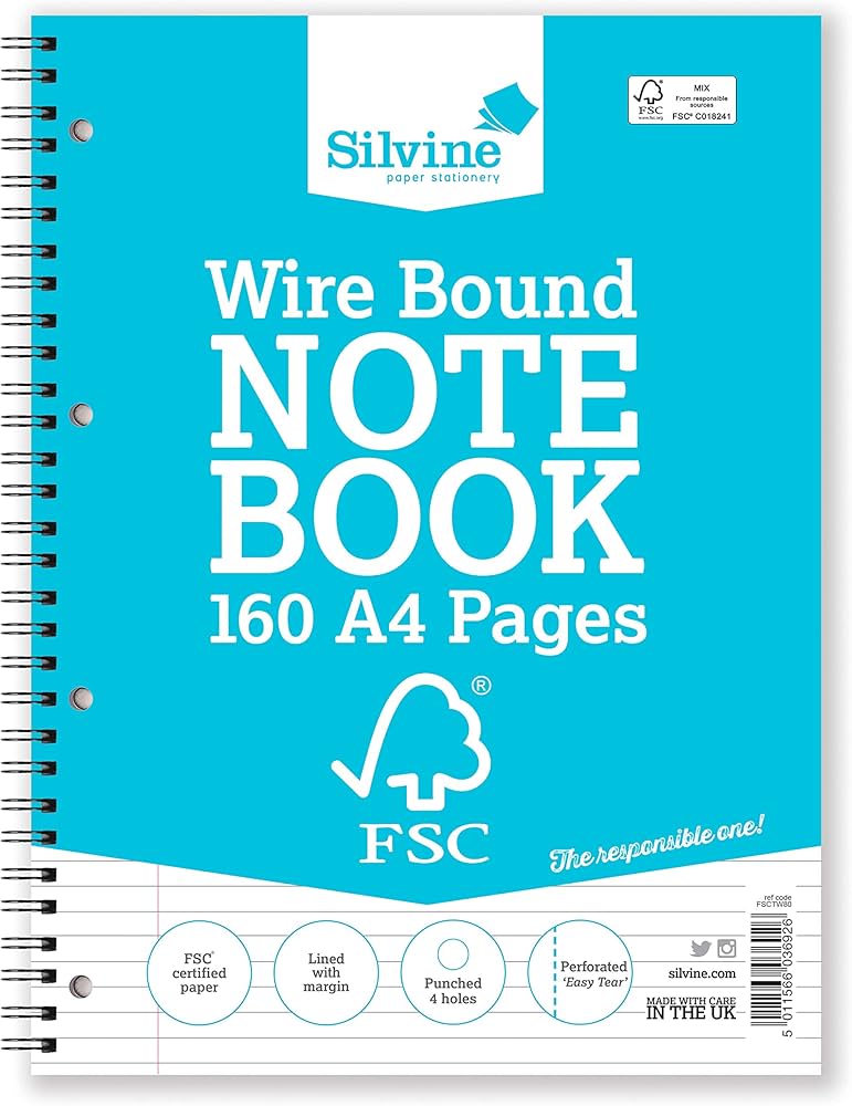 Silvine A4+ Twinwire  notebook image