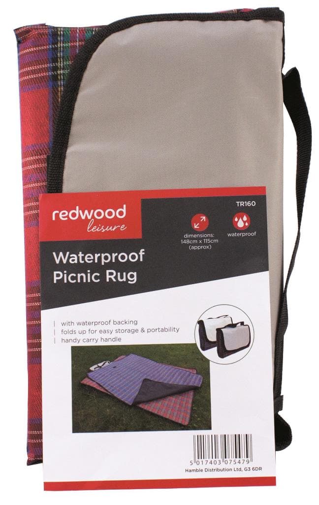 Blackspur 148x115cm Waterproof Picnic Rug