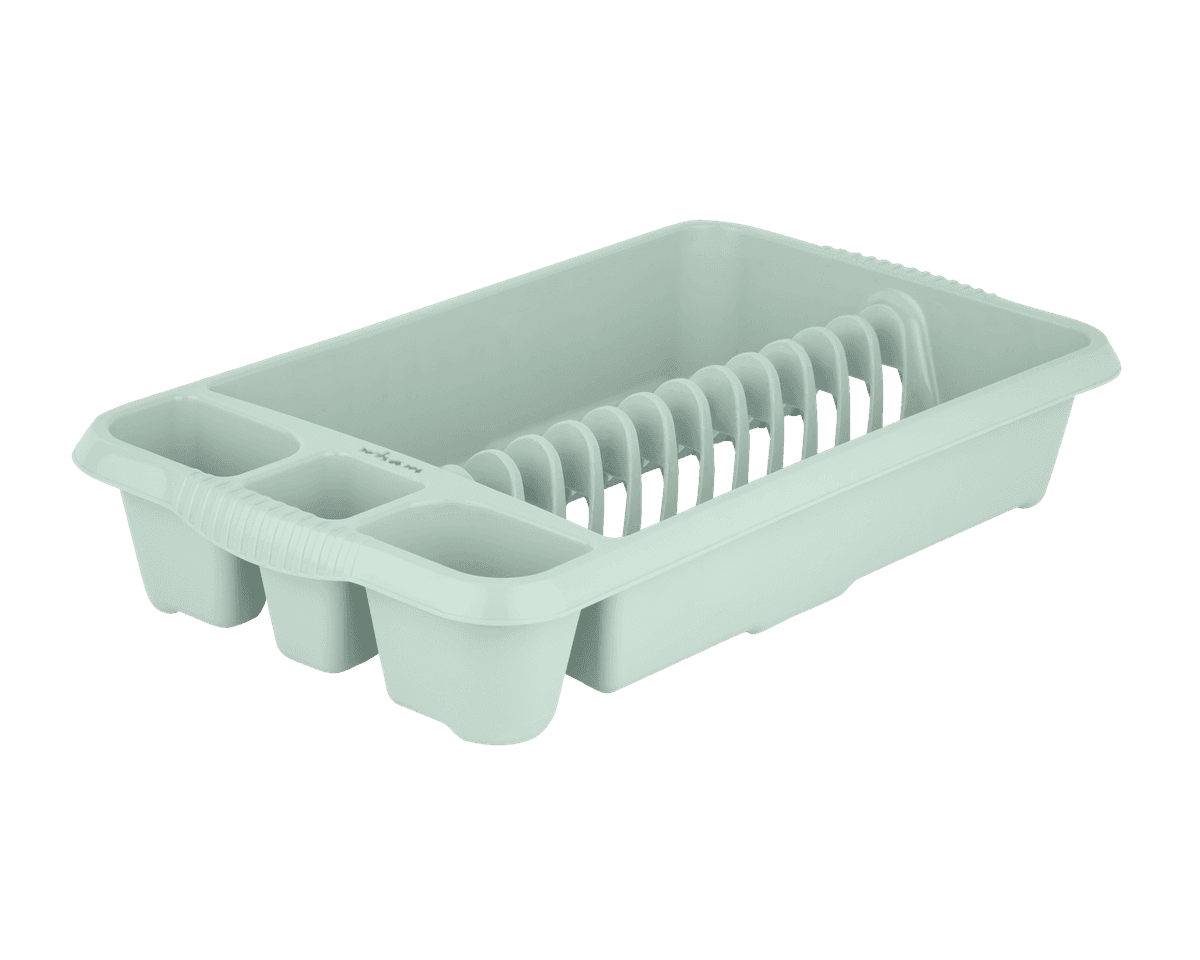 WHAM Casa Medium Dish Drainer Silver Sage