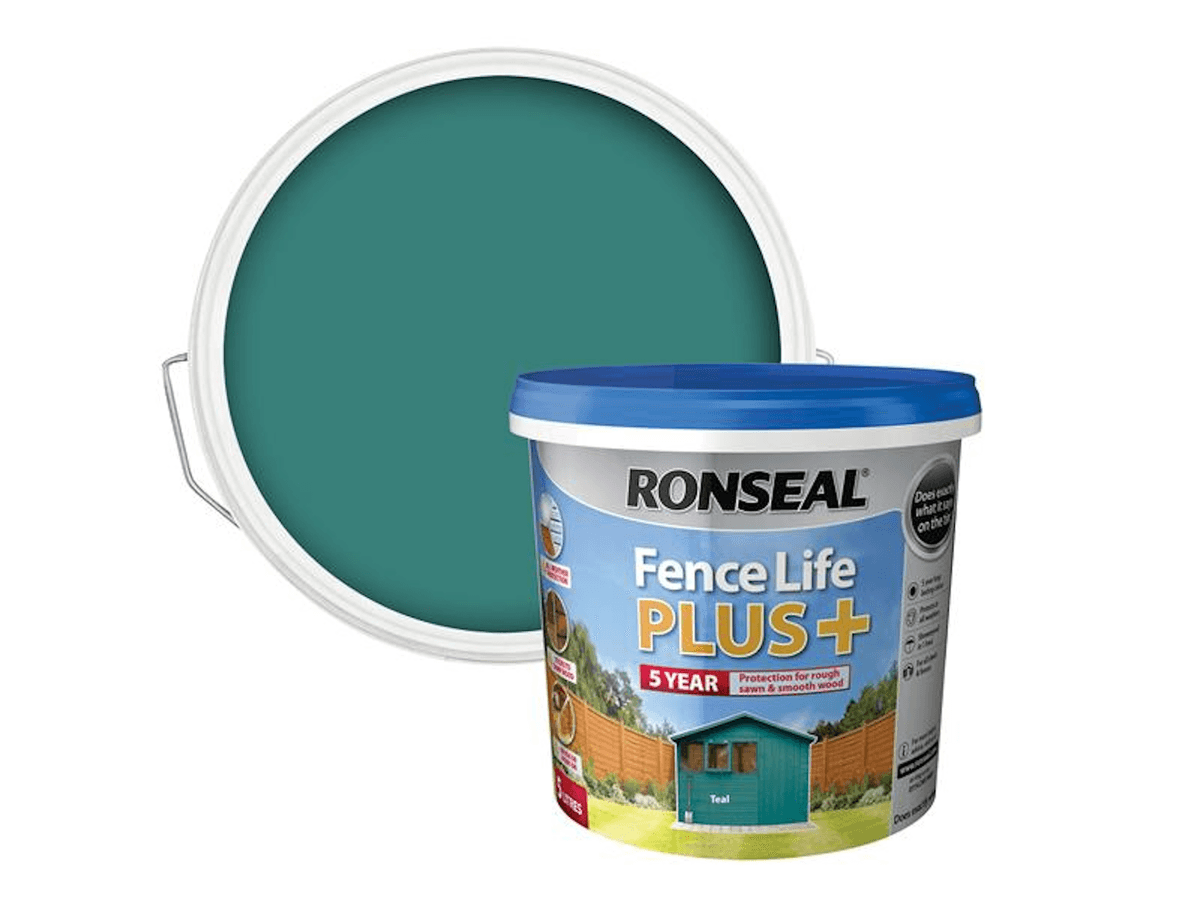 Ronseal Fence Life Plus+ Teal 5L