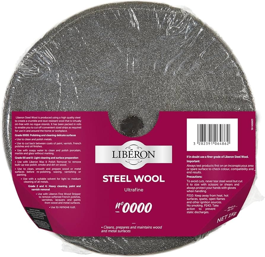 Liberon Steel Wool 1kg GRADE 2