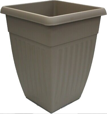 WHITEFURZE  42cm Tall Sq Athens Planter image