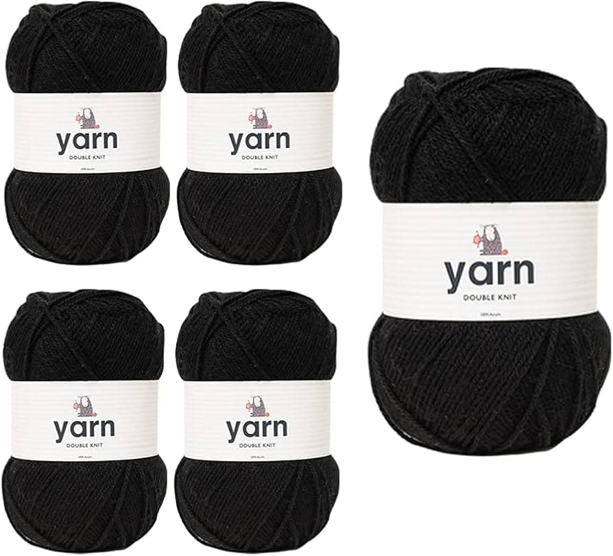 Korbond Dk Yarn Black