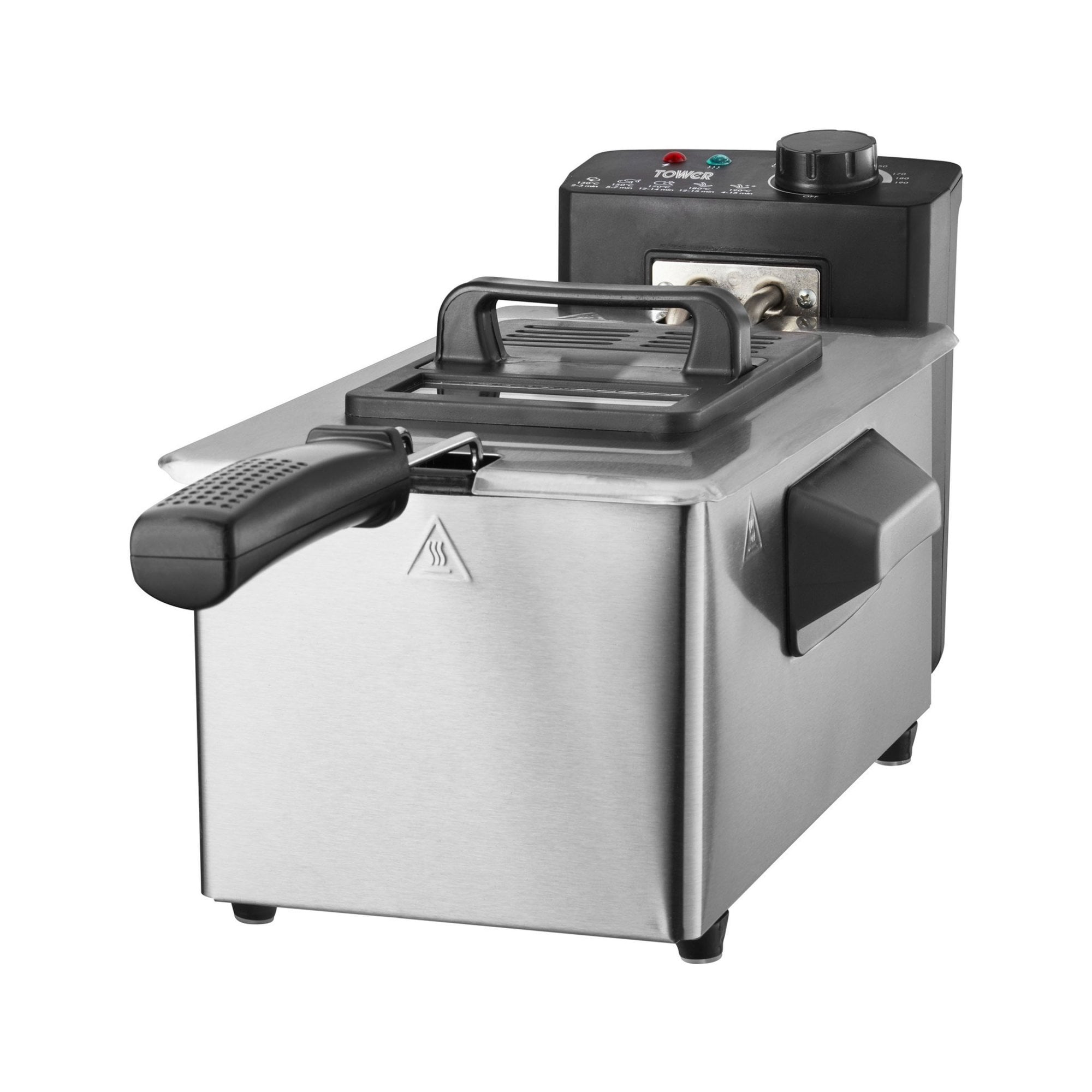 Tower 2000w 3l Stainless Steel Deep Fryer T17048 image