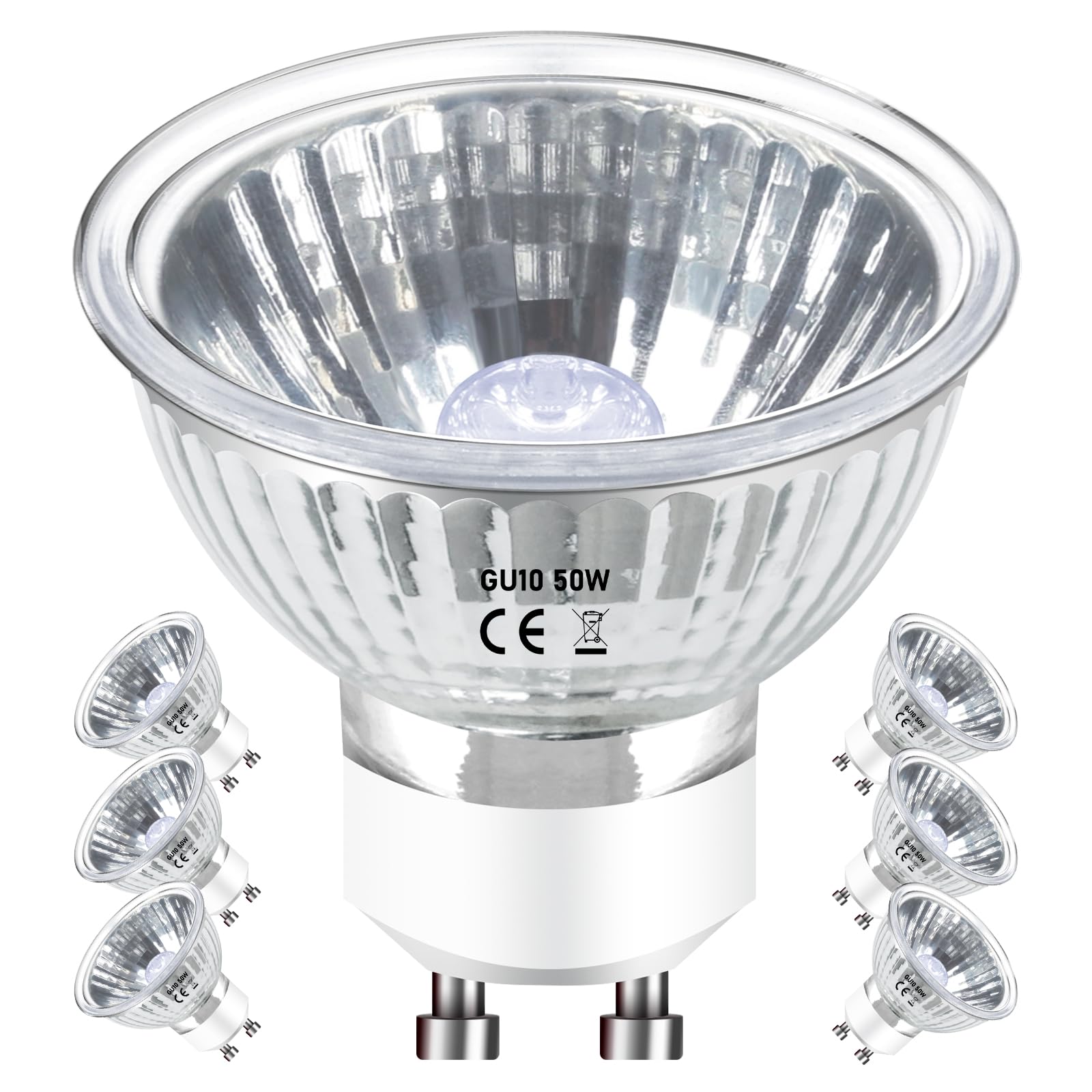 THORGE ON GU10 50W 230V HALOGEN BULB   (PACK OF 10) image