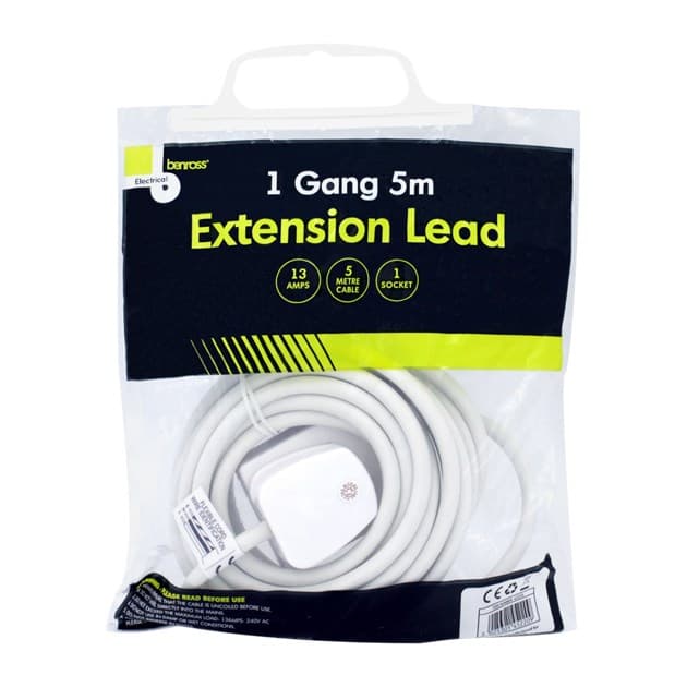 BENROSS 1 way 5m extension lead