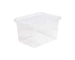 WHAM  crystal 25l Box & Lid Clear