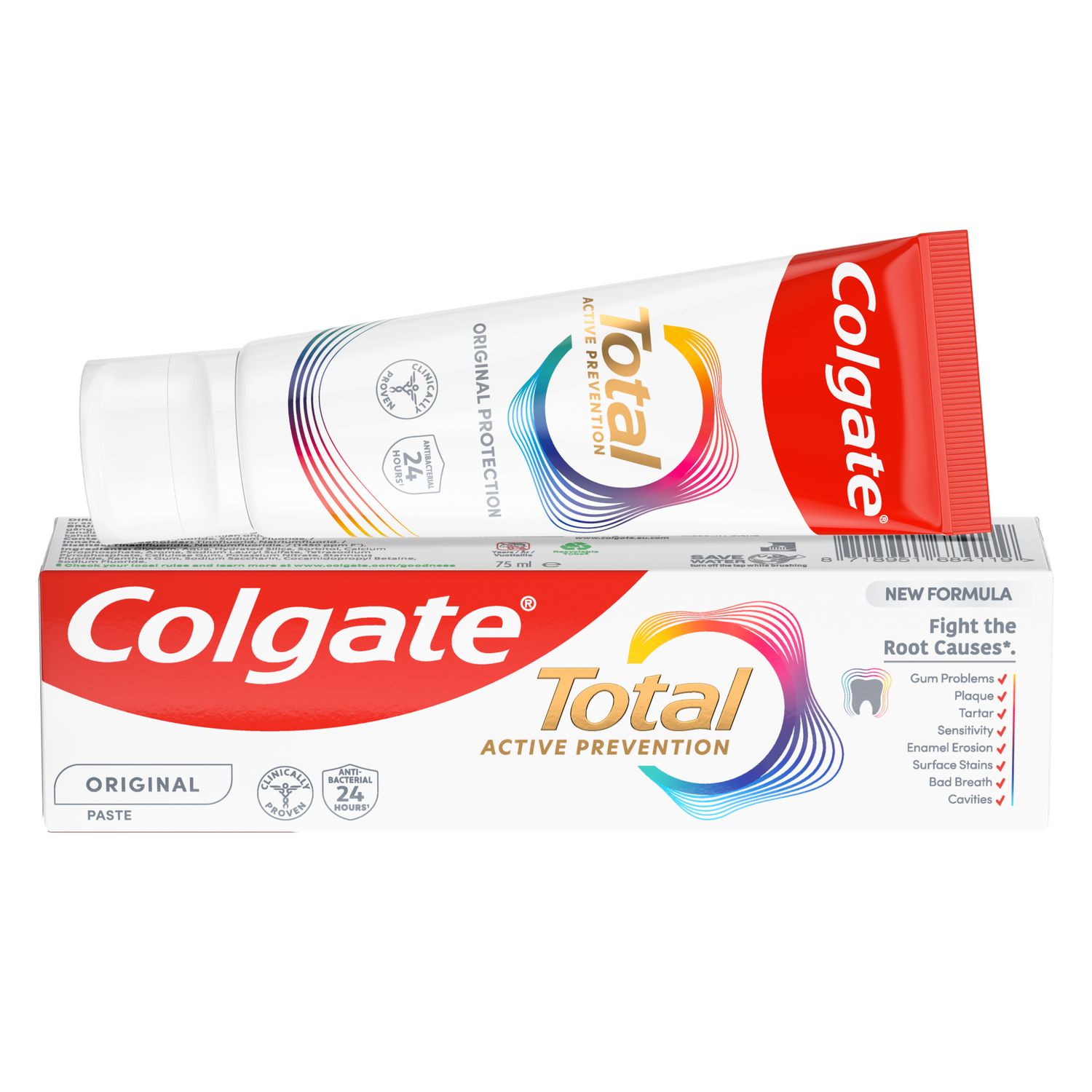 COLGATE TOOTHPASTE TOTAL ORIGINAL PK12 image