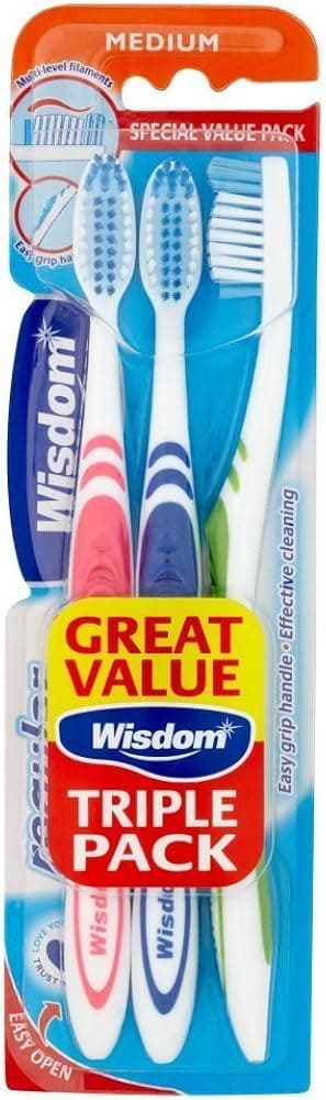 Wisdom Regular Plus Med Twin Toothbrush