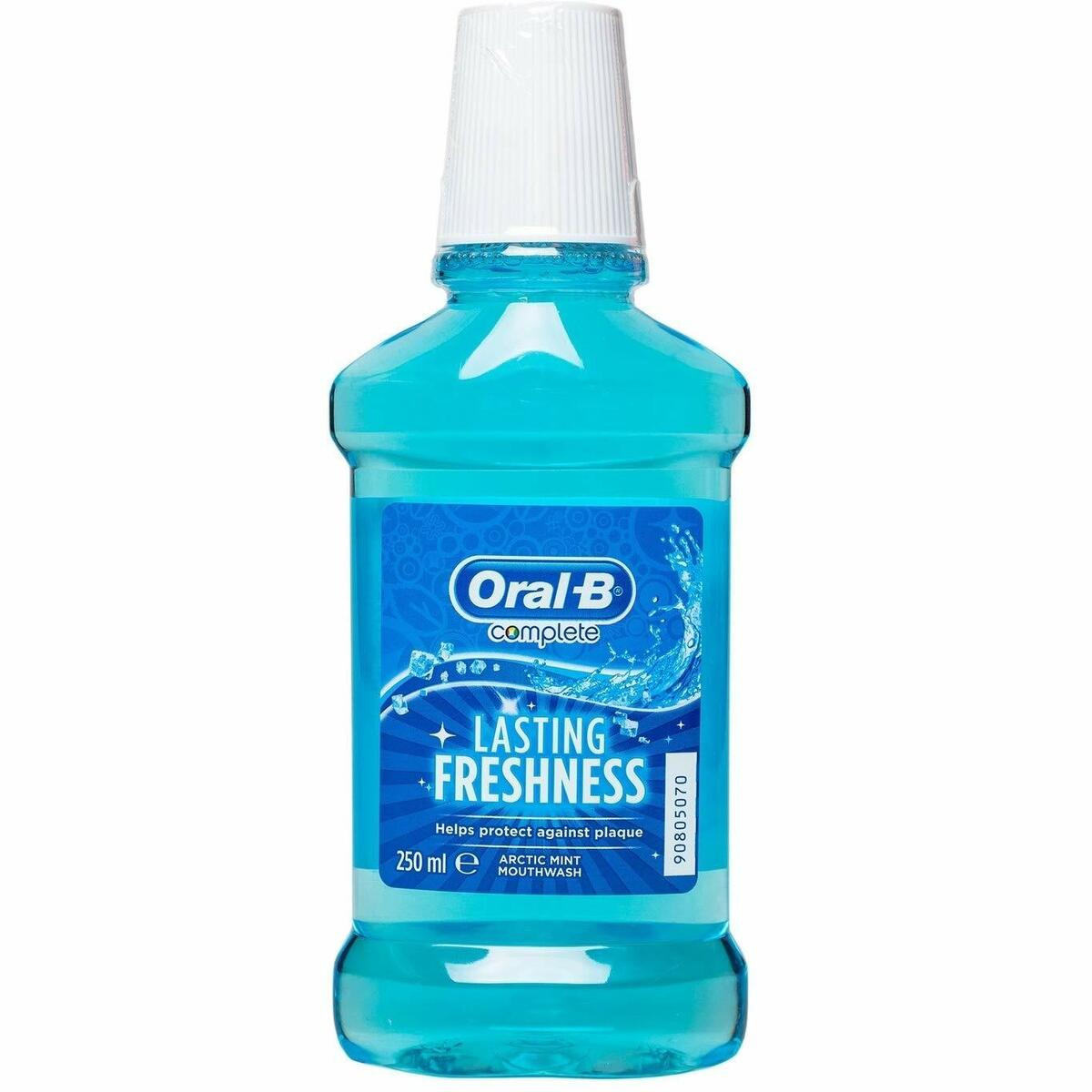 ORAL B COMPLETE MOUTHWASH ARCTIC MINT 
pk 6 image