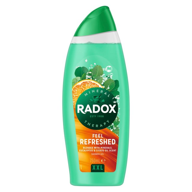 RADOX SHOWER GEL FEEL REFRESHED PMP £1 
pk6 image