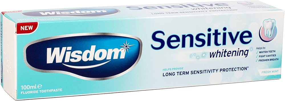 Sensitive Whitening Toothpaste 100ml 
pk12 image