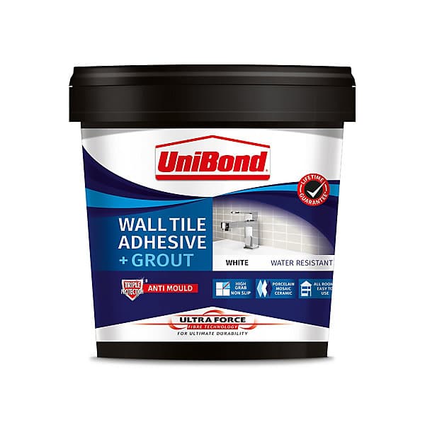 Unibond UFORCE WALL GROUT WHT 1.38KG