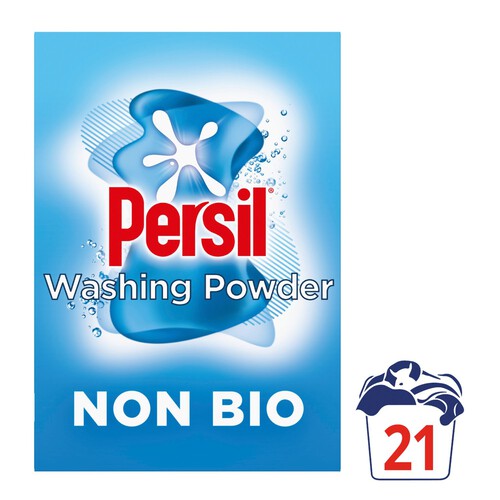 PERSIL W POWDER BIO NEW COMPACT  21 WASH  1.495KG X 4 UK image