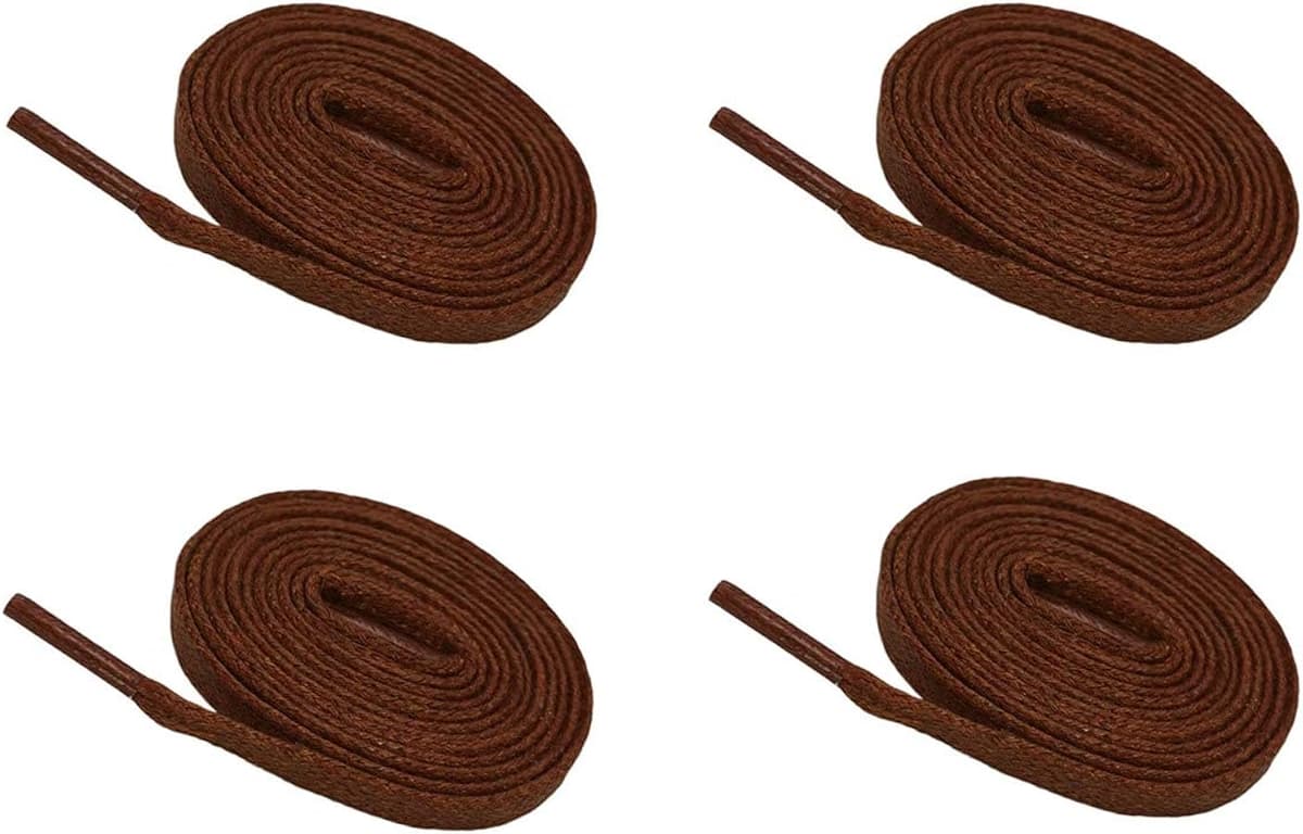 Duralon 24pk Flat Brown Shoe Lace 60cm 