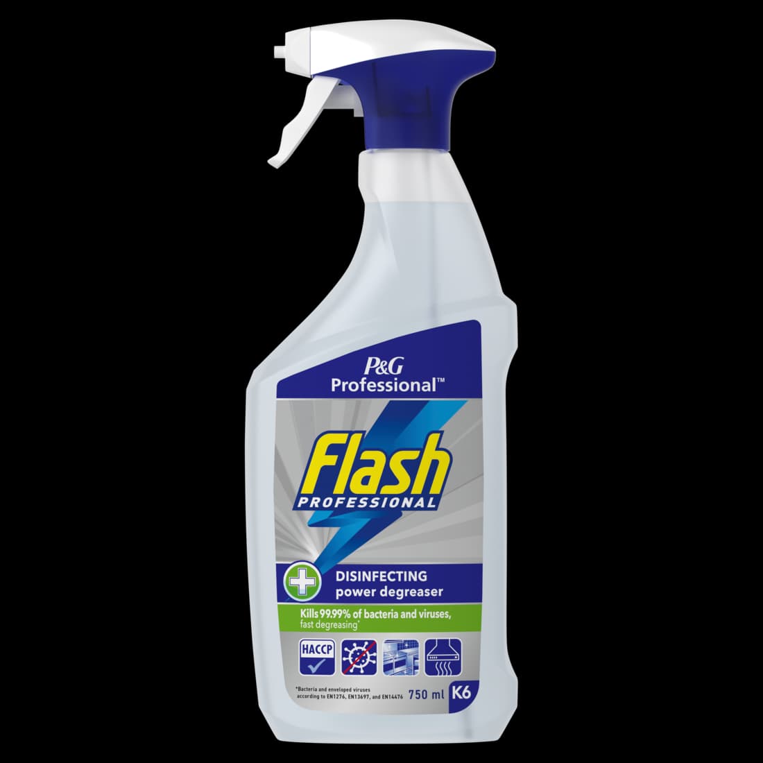 FLASH PROF DISINFECTING DEGREASER 750ML