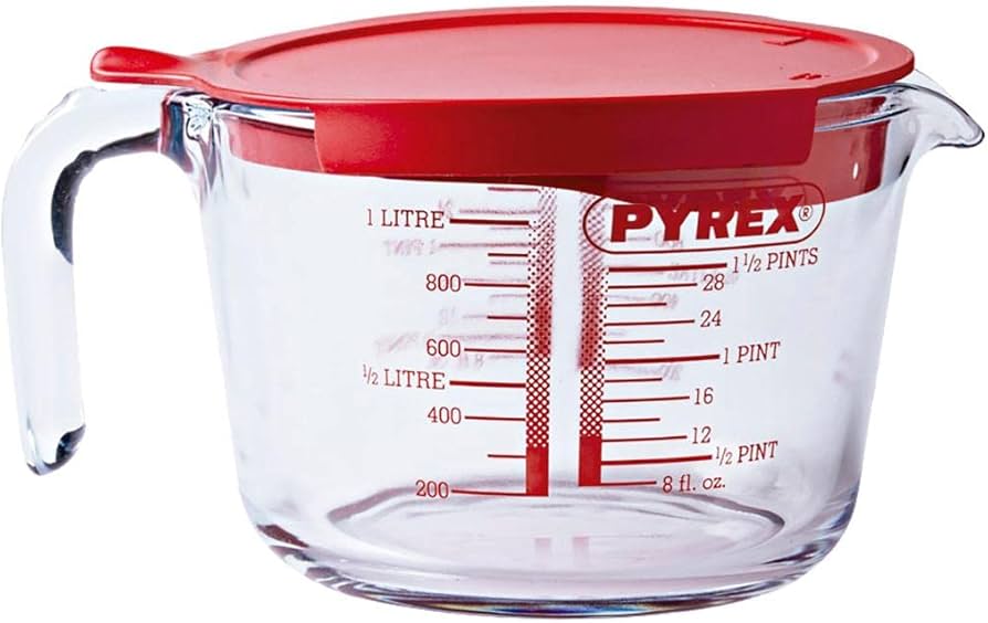 Pyrex 1L Measuring Jug with Lid image