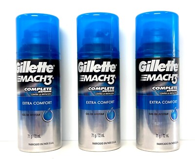 Gillette 75ml Shave Gel Mach 3 Extra Comfort image