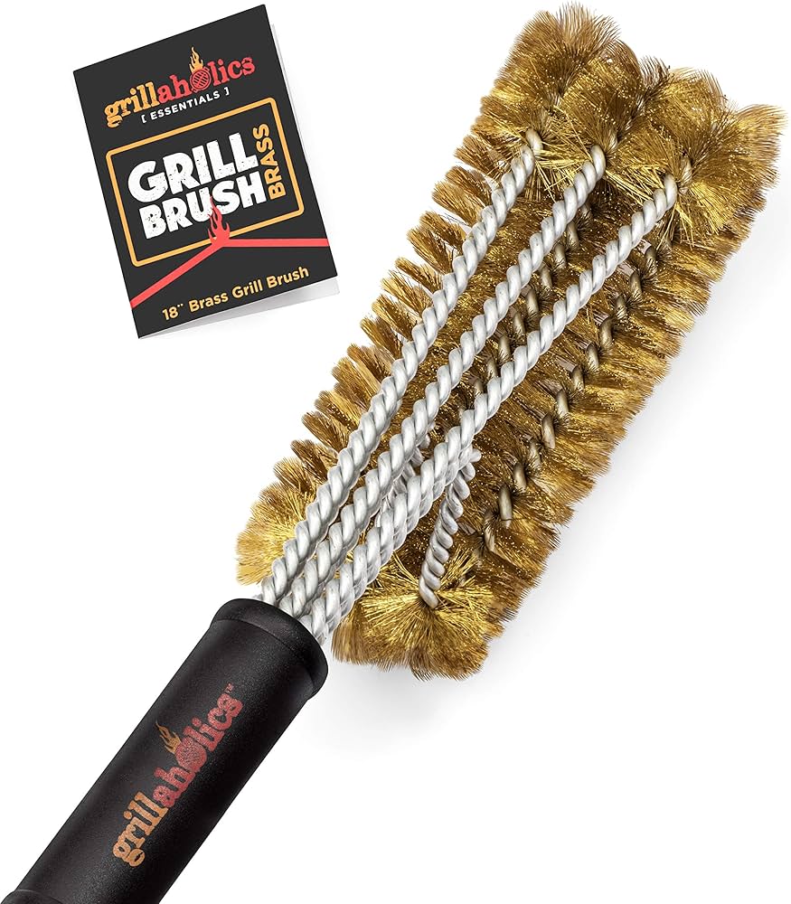 NT 15" Grill Brush Bronze Wire Thick image