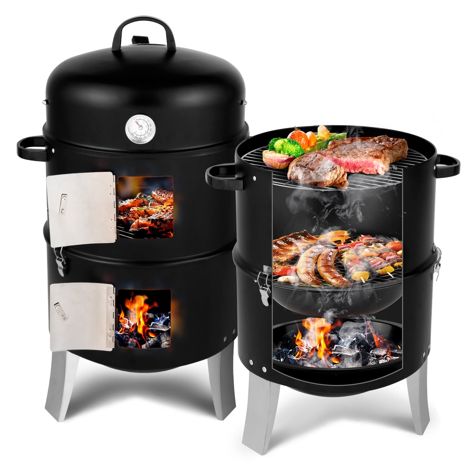 NT Round Bbq Grill Dia 31cm W/coating image