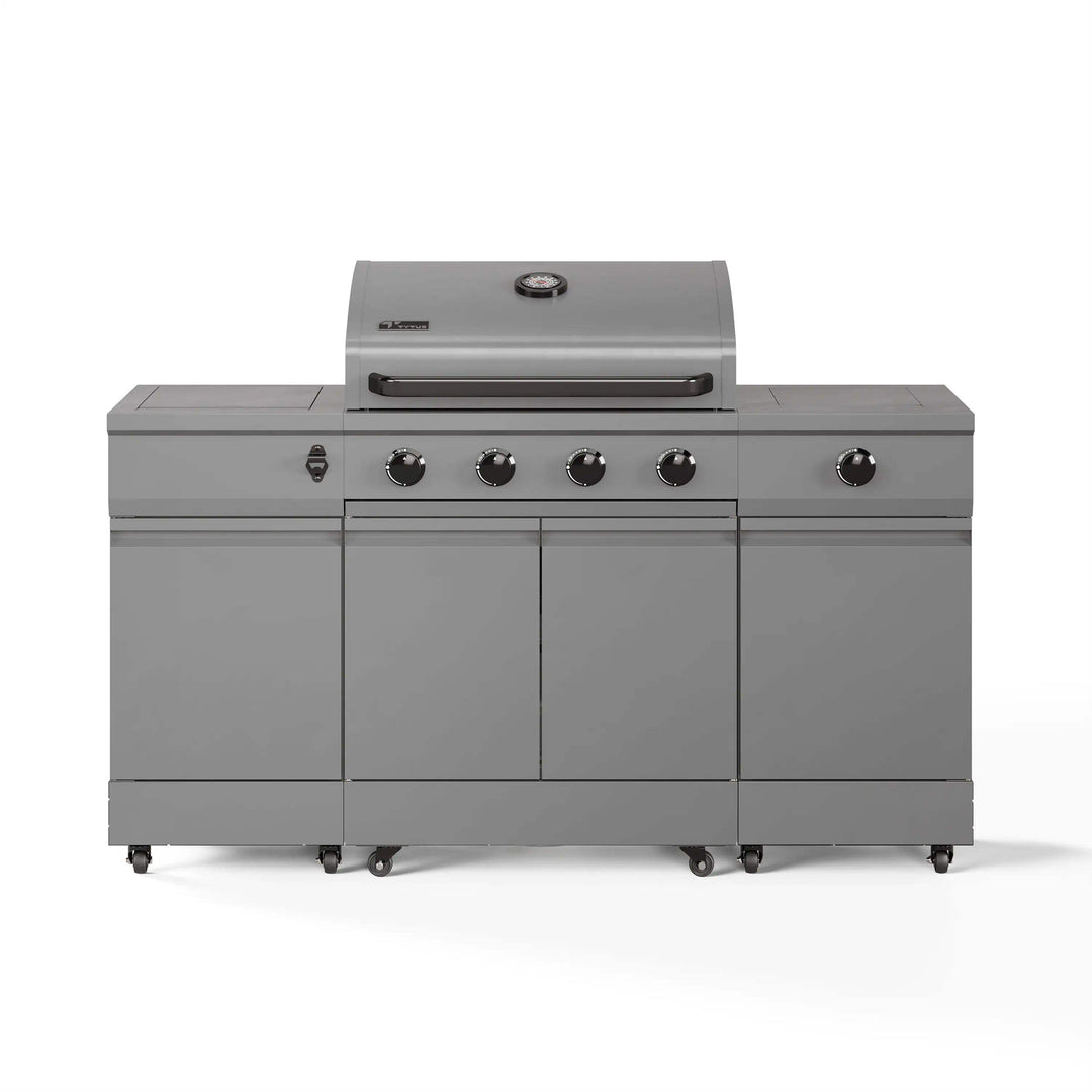 NT Bbq Grill 22.5x34.5x55.5cm Galvanized image